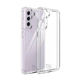 Rvelon Samsung Galaxy S21 FE Kuori Iskunkestävä Läpinäkyvä