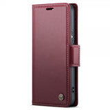 CaseMe Samsung Galaxy S21 -suojakotelo, 023-sarja, punainen
