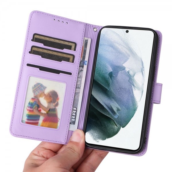Betopnice Samsung Galaxy S21 -kotelo irrotettavalla kuorella 005 Violetti