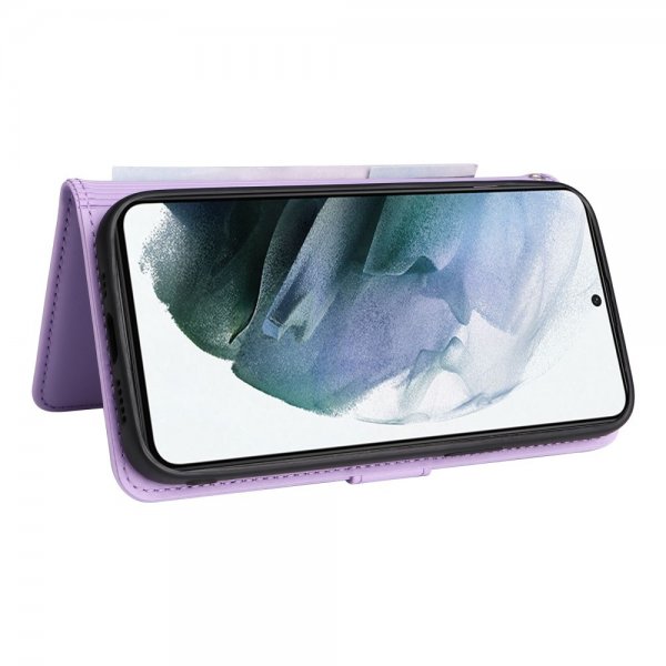 Betopnice Samsung Galaxy S21 -kotelo irrotettavalla kuorella 005 Violetti