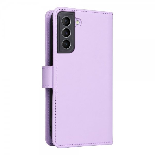Betopnice Samsung Galaxy S21 -kotelo irrotettavalla kuorella 005 Violetti