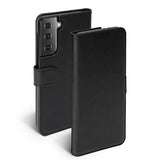 Krusell Samsung Galaxy S21 -lompakkokotelo, musta