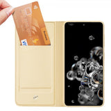 Dux Ducis Samsung Galaxy S21 Kotelo Skin Pro Series Kulta