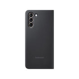 Samsung alkuperäinen Galaxy S21 -suojakotelo Smart Clear View Cover, musta