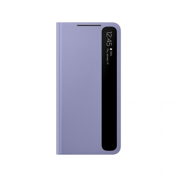 Samsung Original Galaxy S21 Smart Clear View Cover, violetti
