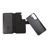 Rvelon Samsung Galaxy S21 -kotelo, magneettisesti irrotettava kuori, musta