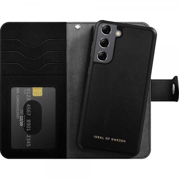 Ideal of Sweden Samsung Galaxy S21 Plus Kotelo Magnet Wallet+ Musta