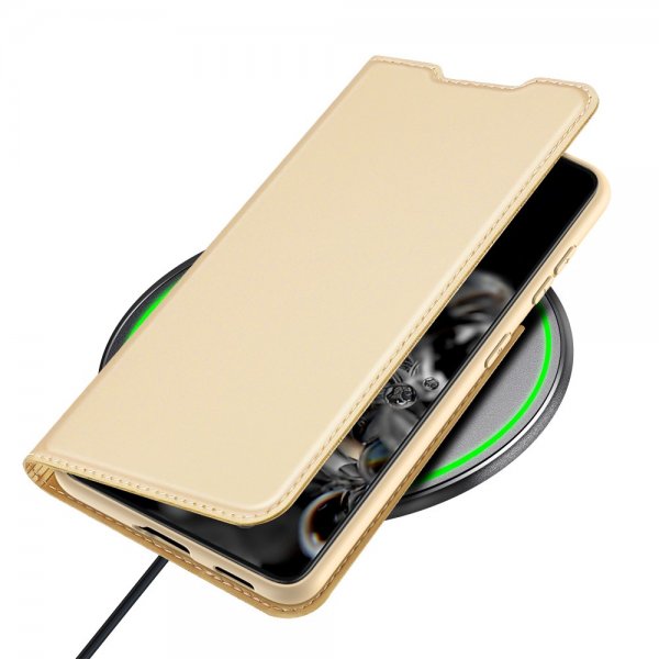 Dux Ducis Samsung Galaxy S21 Plus -kotelo, Skin Pro Series, kulta