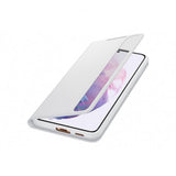 Samsung Original Galaxy S21 Plus -suojakotelo Smart Clear View Cover vaaleanharmaa