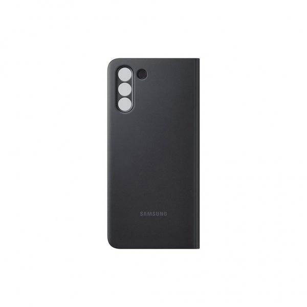 Samsung Alkuperäinen Galaxy S21 Plus Fodral Smart Clear View Cover Musta