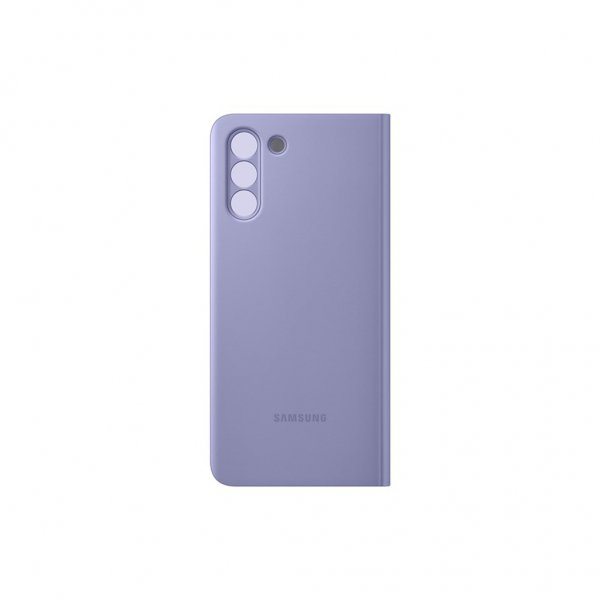 Samsung Original Galaxy S21 Plus -suojakotelo Smart Clear View Cover, violetti