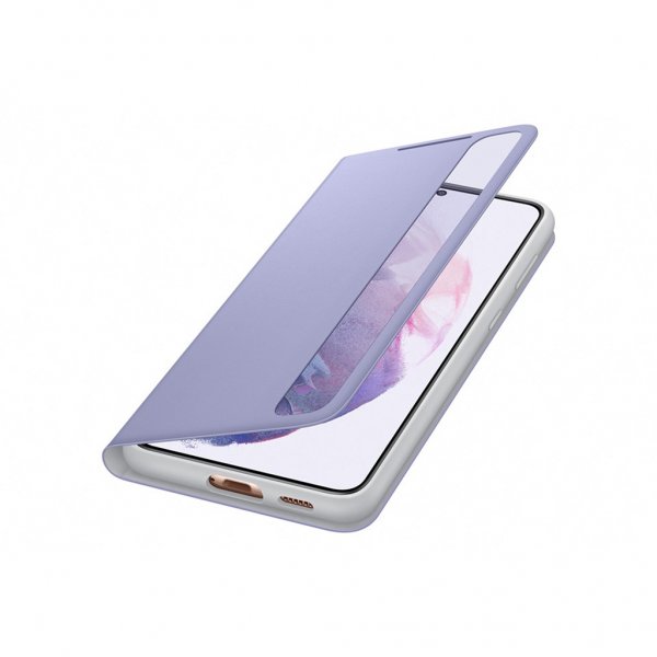 Samsung Original Galaxy S21 Plus -suojakotelo Smart Clear View Cover, violetti
