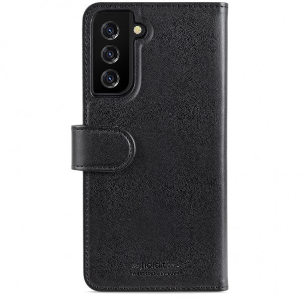 holdit Samsung Galaxy S21 Plus Kotelo Lompakkokotelo Magneetti Musta
