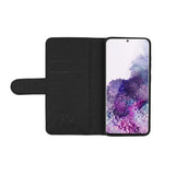 Rvelon Samsung Galaxy S21 Plus Kotelo Magneettisesti Irrotettava Kuori Musta