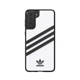 Adidas Samsung Galaxy S21 Plus -kuori 3 Stripes Snap Case, valkoinen