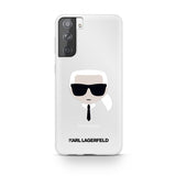 Karl Lagerfeld Samsung Galaxy S21 Plus Kuori Iconic Karl Transparent