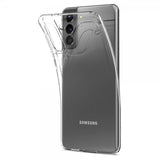 Spigen Samsung Galaxy S21 Plus -kuori, Liquid Crystal, läpinäkyvä
