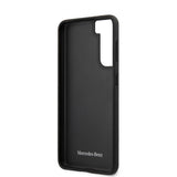 Mercedes Benz Samsung Galaxy S21 Plus Kuori Logolla Rei'itetty Dynaaminen Musta