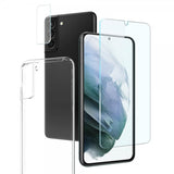 Northjo Samsung Galaxy S21 Plus -kuori näytönsuojalla ja kamerasuojaimella 3-in-1