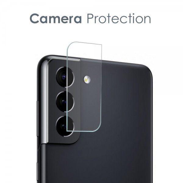 Northjo Samsung Galaxy S21 Plus -kuori näytönsuojalla ja kamerasuojaimella 3-in-1