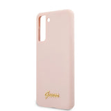 Guess Samsung Galaxy S21 Plus Kuori Metal Logo Ruusukulta
