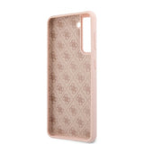 Guess Samsung Galaxy S21 Plus Kuori Metal Logo Ruusukulta