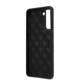 Guess Samsung Galaxy S21 Plus Kuoret Metal Logo Musta