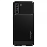 Spigen Samsung Galaxy S21 Plus -kuori, Rugged Armor, mattamusta