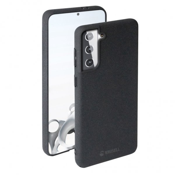 Krusell Samsung Galaxy S21 Plus -suojakuori SandCover Musta