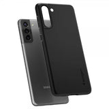 Spigen Samsung Galaxy S21 Plus Thin Fit -kuori, musta