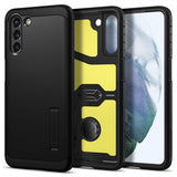 Spigen Samsung Galaxy S21 Plus Kuoret Tough Armor Musta