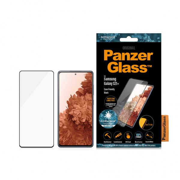 PanzerGlass Samsung Galaxy S21 Plus Näytönsuoja Case Friendly
