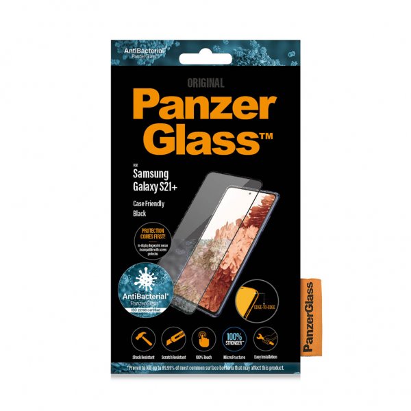 PanzerGlass Samsung Galaxy S21 Plus Näytönsuoja Case Friendly