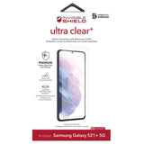 ZAGG InvisibleShield Samsung Galaxy S21 Plus -näytönsuoja Ultra Clear+