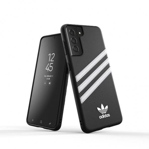 Adidas Samsung Galaxy S21 -kuori 3 Stripes Snap Case musta