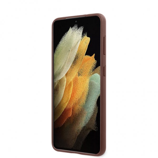 Guess Samsung Galaxy S21 -kuoret 4G, ruskea
