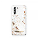 Ideal of Sweden Samsung Galaxy S21 -suojakuori Fashion Case Carrara Gold