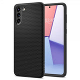 Spigen Samsung Galaxy S21 -kuori Liquid Air Matte Black