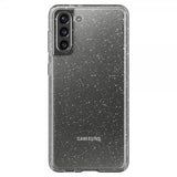 Spigen Samsung Galaxy S21 -suojakuori Liquid Crystal Glitter Crystal Quartz