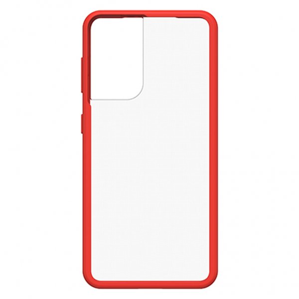 Otterbox Samsung Galaxy S21 React-kuori, punainen