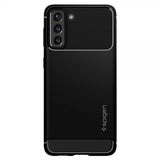 Spigen Samsung Galaxy S21 -suojakuori Rugged Armor Matte Black