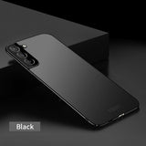 Mofi Samsung Galaxy S21 Suojakuori Shield Slim Musta