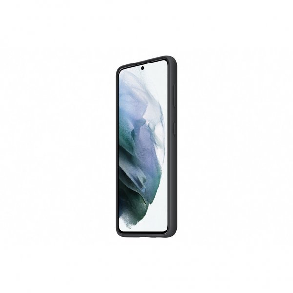 Samsung Original Galaxy S21 -silikonisuojakuori, musta