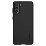 Spigen Samsung Galaxy S21 -kuori Thin Fit musta