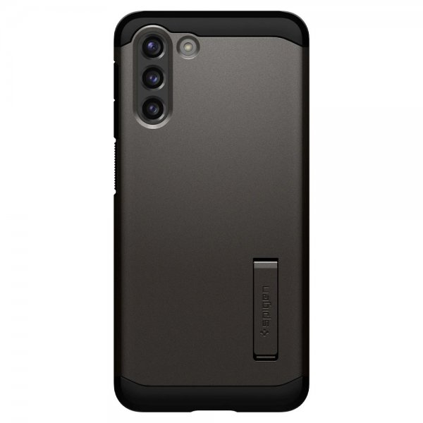 Spigen Samsung Galaxy S21 -suojakuori, Tough Armor, Gunmetal