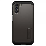 Spigen Samsung Galaxy S21 -suojakuori, Tough Armor, Gunmetal