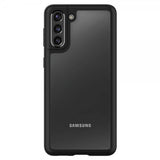 Spigen Samsung Galaxy S21 -suojakuori Ultra Hybrid Matte Black