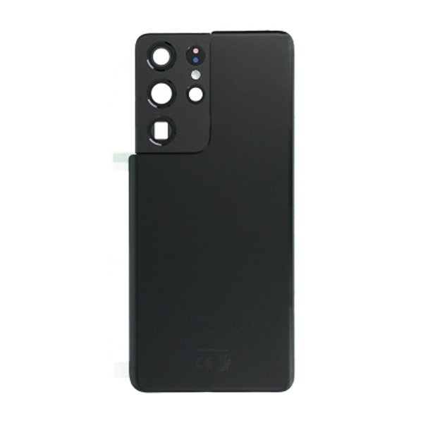 Samsung Galaxy S21 Ultra 5G Alkuperäinen takakansi – Musta