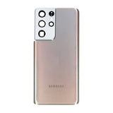 Samsung Galaxy SM-G998B S21 Ultra 5G Takakansi Alkuperäinen OEM Hopea