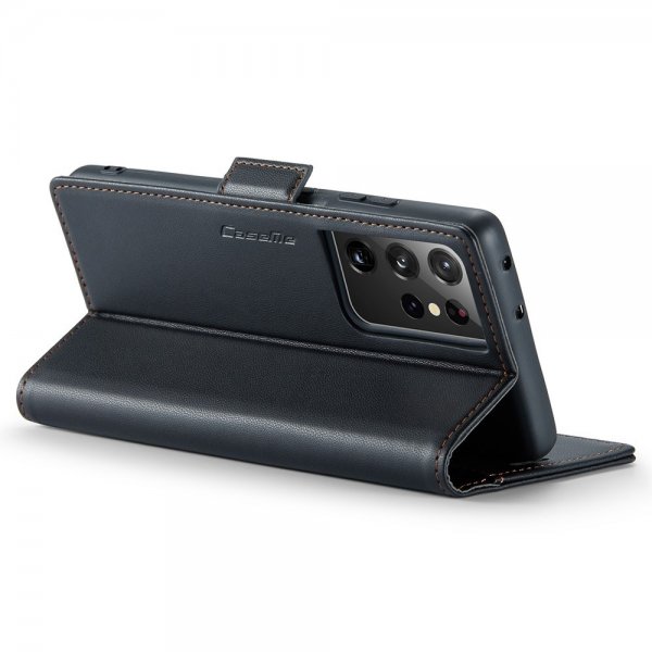CaseMe Samsung Galaxy S21 Ultra -suojakotelo 023 Series, musta